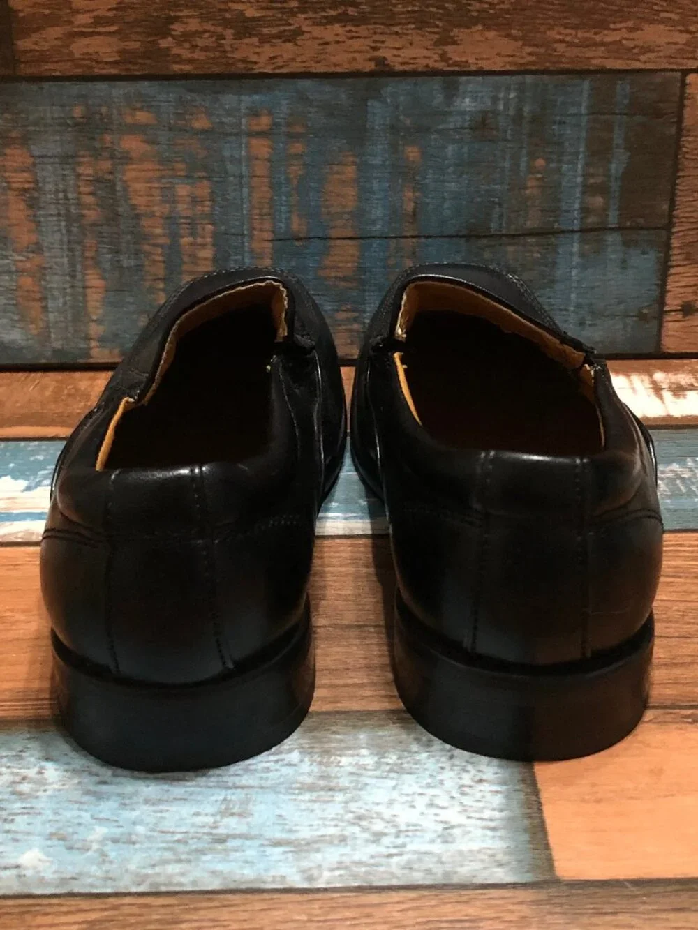 Team Penny Loafers Dress Shoes Little Kids Boys Slip On Black Size 12